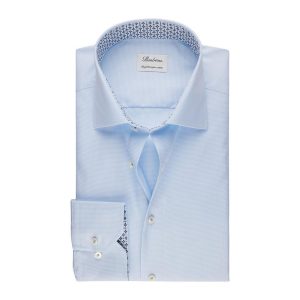 Stenstroms Hommes chemise manches longues hommes bleu clair