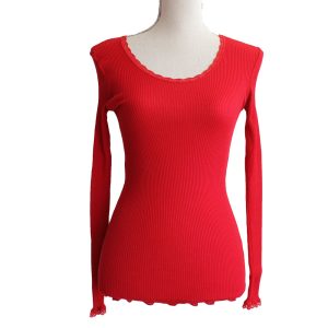 TEE SHIRT ML LAINE ET SOIE AMELIE MADIVA « 5coloris »