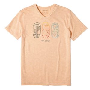 T SHIRT TARKY ABRICOT OXBOW