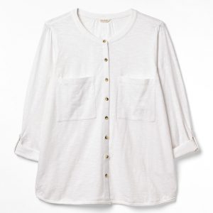CHEMISE  LOU LOU JERSEY WHITE STUFF
