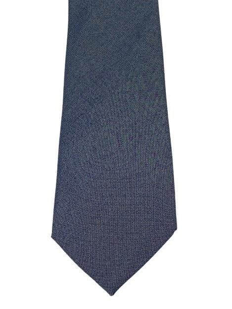 Van Laack Hommes Cravate Hommes bleu foncé