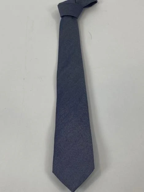 Van Laack Hommes Cravate Hommes bleu foncé – Image 3