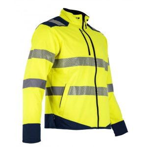Veste HV micropolaire LED