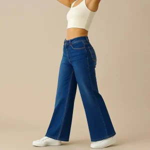 Jean élancé et taille haute